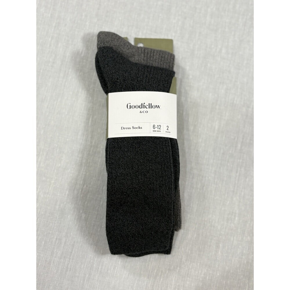 Goodfellow & 2pair Dress Socks  gray/black New